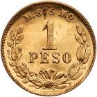 Mexico. Peso, 1898/7-Mo M PCGS MS65 - 2