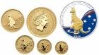 Australia. Perth Mint Kangaroo Presetige Gold Set: 5, 15, 25, 50 and 100 Dollars, 2009 - 2