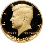 2014 Kennedy Half Dollar 50th Anniversary Gold Proof Coin