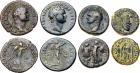 4-Piece lot of Roman Bronzes Fine or better - 2