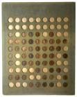 A Lincoln Cent Coin Board made by Whitman Publishing Co. in 1938 - 2