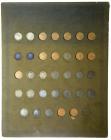 A Liberty Nickel Coin Board made by Whitman Publishing Co. in 1938 - 2