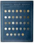 A Liberty Head Nickel Coin Board made by Whitman Publishing Co. in 1938 - 2