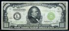 1934, $1000 Federal Reserve Note PCGS VF25