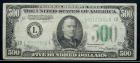 1934-A, $500 Federal Reserve Note