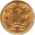 1888 $1 Gold Indian PCGS MS65 - 2