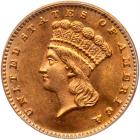 1889 $1 Gold Indian PCGS MS65