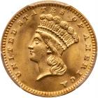 1889 $1 Gold Indian PCGS MS66