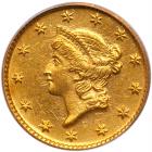 1852-D $1 Gold Liberty PCGS AU55