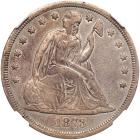 1873-CC Liberty Seated $1 NGC EF40