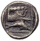 Phoenicia, Arados. Silver Obol (0.66 g), ca. 400-380 BC Choice VF - 2