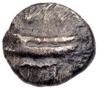 Phoenicia, Sidon. Uncertain king. Silver 1/16 Shekel (0.80 g), ca. 435-425 BC EF