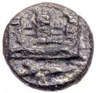 Phoenicia, Sidon. Time of Baalshallim I-Baâana. Silver 1/16 Shekel (0.61 g), ca. 425-402 BC