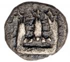 Phoenicia, Sidon. Uncertain king. Silver 1/16 Shekel (0.62 g), 5th-4th centuries BC