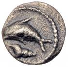 Phoenicia, Tyre. Uncertain king. Silver 1/24 Shekel (0.48 g), ca. 393-311/0 BC C