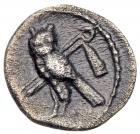 Phoenicia, Tyre. Uncertain king. Silver 1/24 Shekel (0.48 g), ca. 393-311/0 BC C - 2