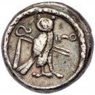 Phoenicia, Tyre. âUzzimilk. Silver 1/2 Shekel (8.59 g), ca. 347-332 BC VF - 2