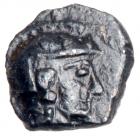 Philistia, Uncertain mint. Silver Tetartemorion (0.15 g), 4th century-333 BC EF