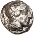 North West Arabia. Silver Tetradrachm (16.38 g), 4th century BC VF