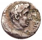 Octavian. Silver Quinarius (1.61 g), 29-28 BC About VF