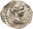 Caracalla. Silver denarius (3.35 g), AD 198-217