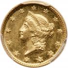 1851-D $1 Gold Liberty PCGS MS61