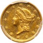 1852-D $1 Gold Liberty PCGS MS61