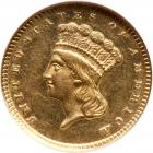 1856-D $1 Gold Indian NGC MS61