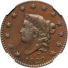 1820 N-4 R4 Small Date NGC graded AU55