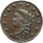 1820 N-6 R4 Small Date PCGS AU Details Cleaning