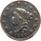 1820 N-7 R3 Small Date PCGS AU Details Cleaning