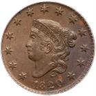 1820 N-15 R2 Small Date PCGS graded MS64 Brown