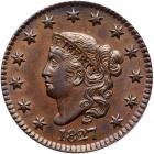 1827 N-6 R3 PCGS graded MS62 Brown