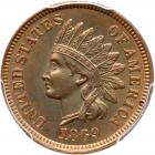 1869 Indian Head 1C