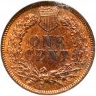 1874 Indian Head 1C NGC MS63 RB - 2