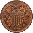 1871 2C PCGS MS63 RB