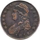 1818/7 Bust 50C. Lg 8 PCGS VF35