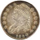 1820 Bust 50C. Curl Base 2, Sm Date PCGS VF30