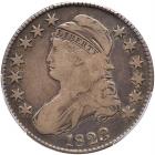 1823 Bust 50C. Broken 3 PCGS F12