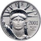 2001 $10 American Platinum Eagle