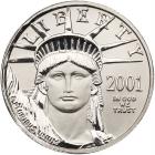 2001 $25 American Platinum Eagle