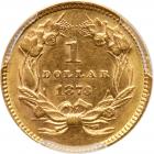 1873 $1 Gold Indian. Open 3 PCGS MS61 - 2