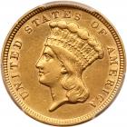 1854 $3 Gold