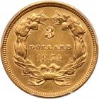 1854 $3 Gold - 2