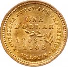 1903 Louisiana Purchase-Jefferson Dollar - 2