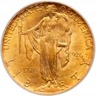 1926 Sesquicentennial Gold $2.50 PCGS MS63