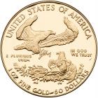 1986. American Gold Eagle $50.00 1 ozt Gem Proof - 2