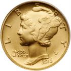 2016-W Mercury Dime Centennial Gold Coin