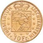 Liechtenstein. 10 Franken, 1946-B Brilliant Unc - 2