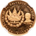 Salvador. 25 Colones, 1971 NGC PF66 UC - 2